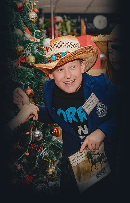 Новый год в школе в generalCities.Великом Новгороде.