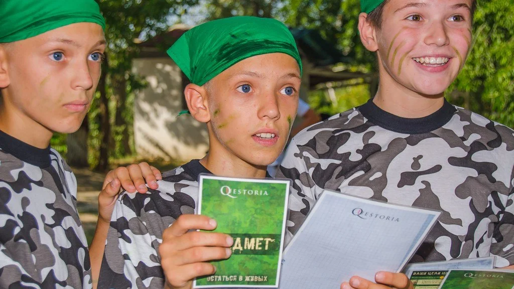 Необычное место «Веревочный парк». 